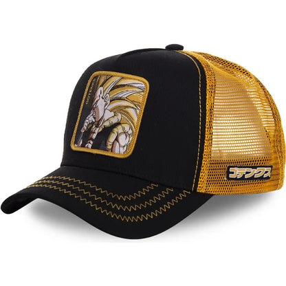 SVI stilovi Dragon Ball bejzbol kapa Snapback kapa s šiljastim vrhom muška vezena hip-hop kapa sunčani vizir podesiva trucker mrežasta kapa