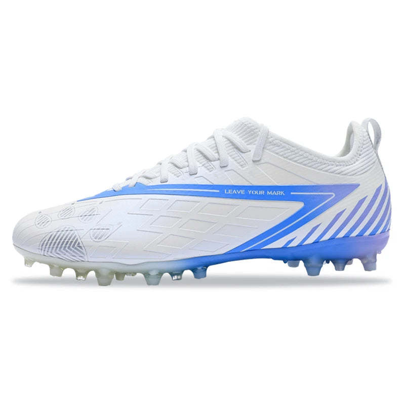 Kelme Football Shoes Men's Glimpse Mg Adult Game Short Nail Football Shoes Professional Training Artificial Grass Sports Shoes