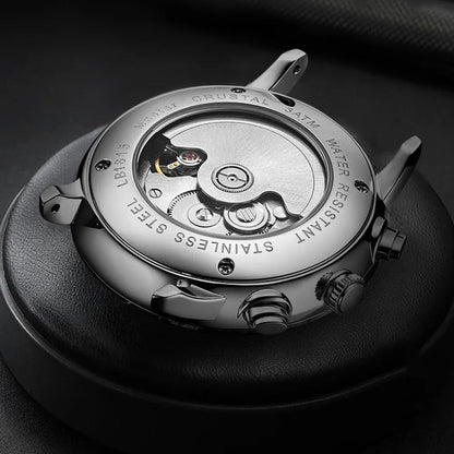 Relógio de Luxo para Homem, Automático Mecânico, de Corda Automática, Business, em Aço Inoxidável, Luminoso, Relojes Para Hombre 2020
