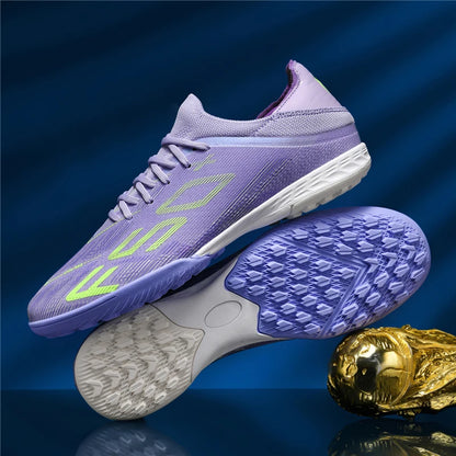 New Men Soccer Shoes High-quality Cleats Football Boots Sneakers Hot-selling Indoor Futsal Non-Slip Match Grass High-top Outdoor