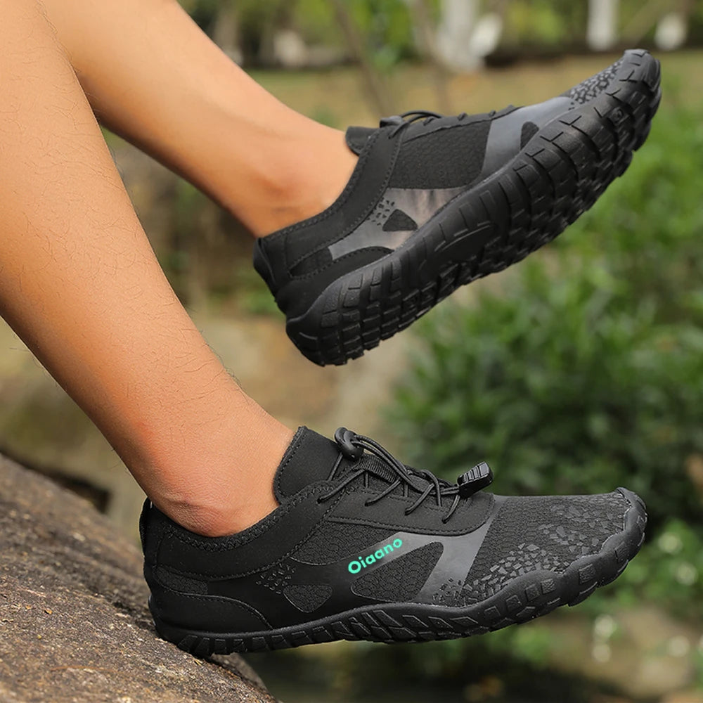 Oiaano Wide Toe Man Barefoot Black Shoes Woman Sports Sneaker Unisex Water Booties Male Aqua Beach Soft Sole Light Breathable