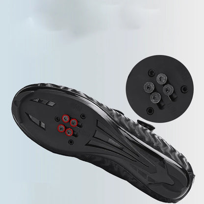 New Cycling Shoes Men's Self-locking Racing Road Cycling Sports Shoes Lockless Training Shoes Women's SPD Cleats Cycling Shoes
