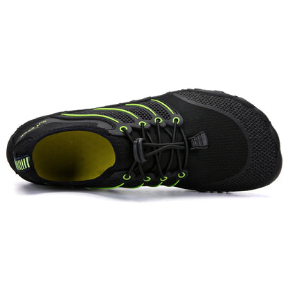 Mens Minimalist Running Cross Training Shoes Barefoot Shoes Big Toe Box Five Finger Shoes Saguaro Barefoot Pit Viper Paracord