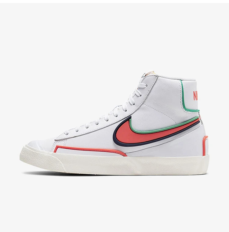 Nike BLAZER Trail Blazer genuínos para mulher, ténis clássicos de cano alto para desporto e lazer DC1746-103