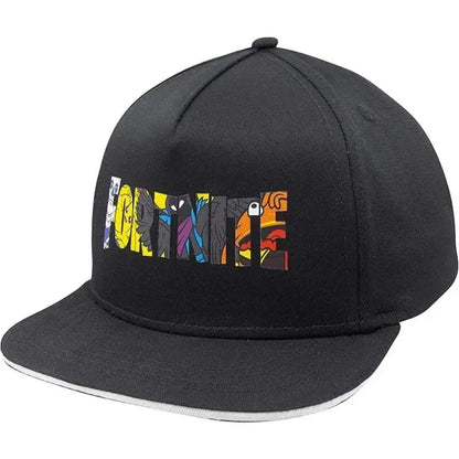 Fortnite Game Cap Cartoon Black Hat Adults Outdoor Travel Adjustable Sun Baseball Sports Cap