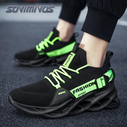 Mens Walking Shoes - Slip On Tennis Running Shoes Memory Foam Lightweight Work Sneakers for Indoor Outdoor Gym