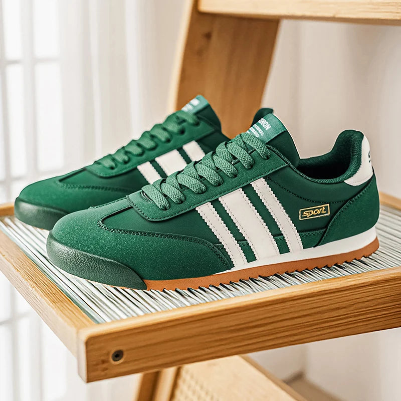 Men's Lightweight Forrest Gump Shoes, Soft Surface Non-Slip Sneakers, Retro Versatile Casual Shoes