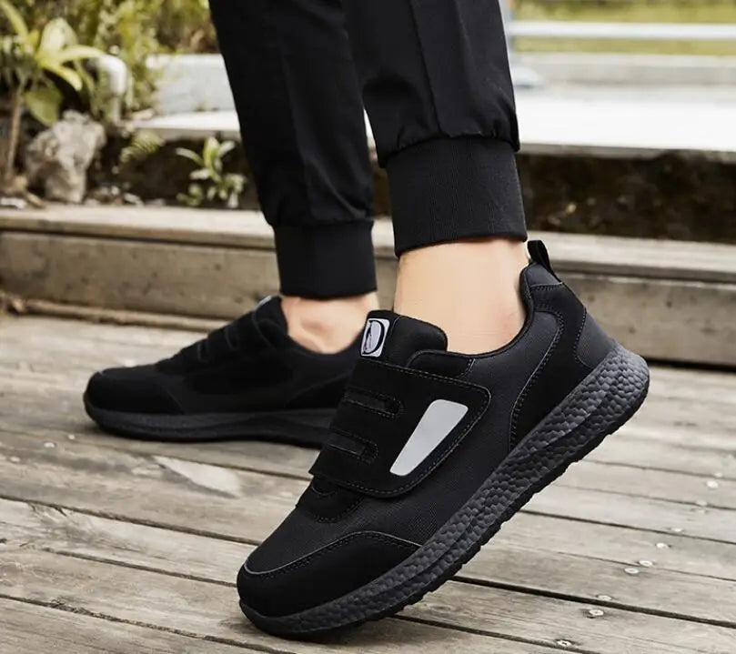 Design Diabetic Shoes Wide Walking Shoes with Adjustable Closure Slip-On Orthopedic Old people Shoes Sneakers for Men Women