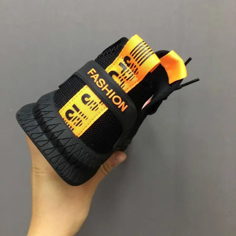Modne męskie trampki, siateczkowe buty codzienne, buty męskie sznurowane, lekkie buty wulkanizowane, trampki do chodzenia, Zapatillas Hombre