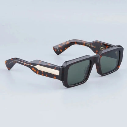 JMM MIGLIA Rectangle Acetate Sunglasses for Men and Women Handmade in Japan High Quality Brand Designer Outdoor UV400 Eyeglasses