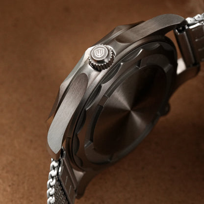 Watchdives 42mm Titanium Dive Watch NTTD VH31 Sweep Second Quartz Movement 200m Waterproof Super Luminous Men Watches