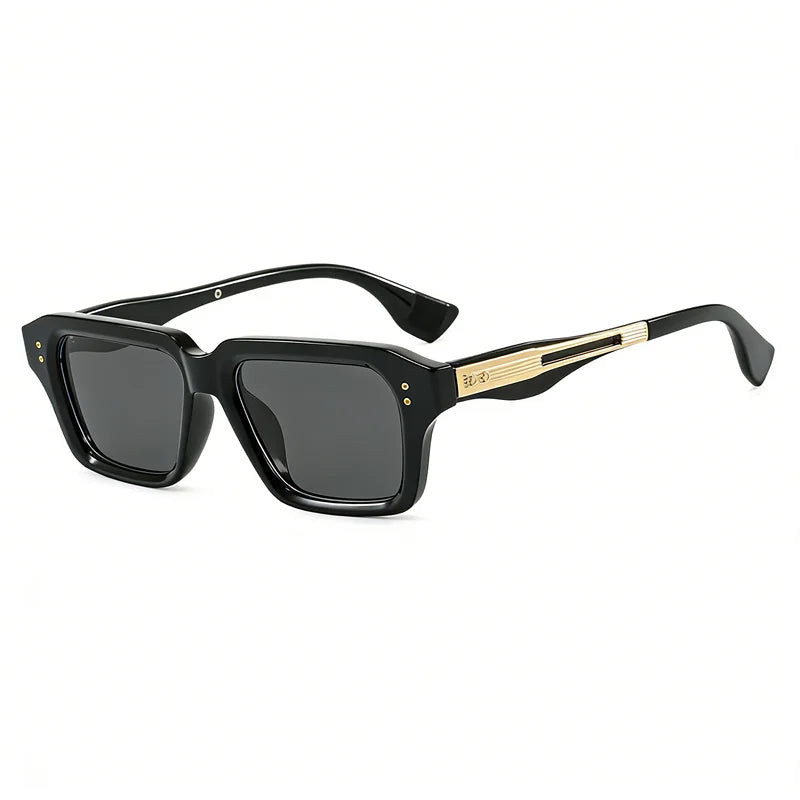LOERHUNAR Classic Rivet Myopia Sunglasses Men and Women Vintage Outdoor Driving Shades Customize Optical Prescription Sunglasses