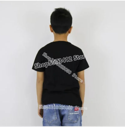 T-shirt Fortnite com Número de Aniversário para Crianças, Raparigas e Rapazes, Roupa de Verão, T-shirt em Algodão para Bebé, Top de Manga Curta para Festa, Presente para Criança Pequena