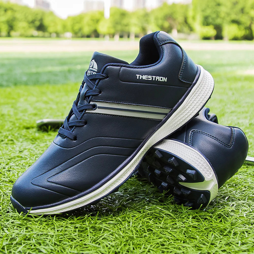 Waterproof Men's Golf Shoes Professional Lightweight Golfer Footwear Outdoor Golfing Sport Trainers Athletic Sneakers Brand