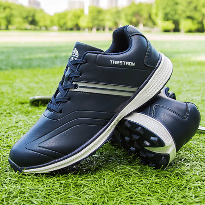 Waterproof Men's Golf Shoes Professional Lightweight Golfer Footwear Outdoor Golfing Sport Trainers Athletic Sneakers Brand