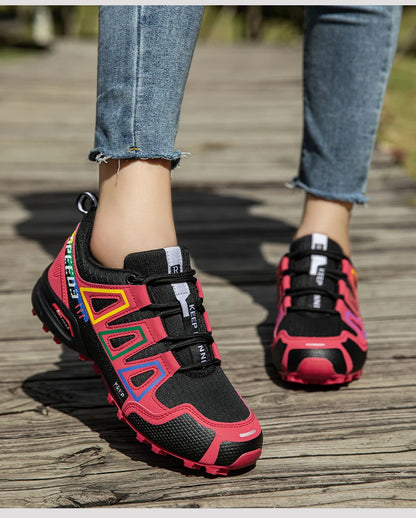 Men's Hiking Shoes Outdoor Sports Shoes Lace-up Hiking Shoes Women's Hiking Sports Shoes Non-slip Hunting Tactical Sports Shoes