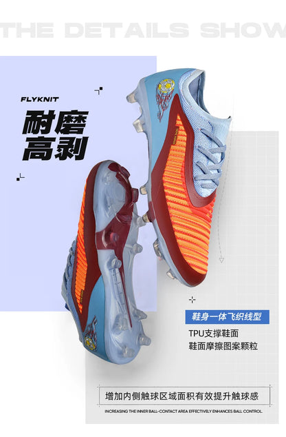 Men Football Boots Society Professional Original Resistant Casual Male Ultralight Outdoor Soccer Shoes Non Slip Football Shoes