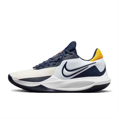 Nike Precision 6 Comfortable and Versatile Low-Top Basketball Shoes for Men DD9535-008