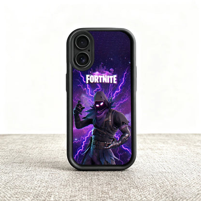 Game F-Fortnite Survival phone case For iPhone 11 12 13 14 15 16 17 Max Pro Plus Air Mini Lens Protective Black Soft Shell