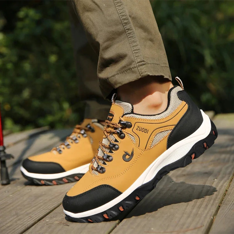 Men's and Women's Casual, Fashionable, Thick Soled, Lightweight, Comfortable, Breathable Outdoor Hiking Shoes, Sports Shoes 2025