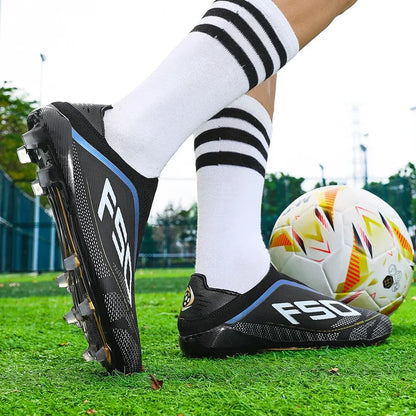 New High Quality Men Football Shoes Anti-Slip Soccer Cleats Breathable Training Sneakers Durable Wear Resistant Outdoor