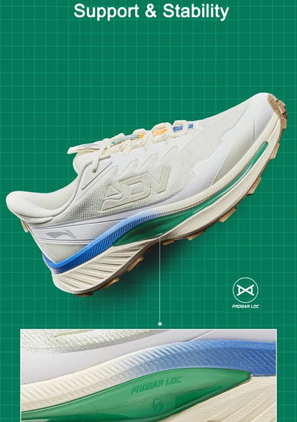 Li-Ning Men's BEN XIAO Trail Running Shoes LN DWR Water Repellent Breathable Support Stable LiNing Mountain Sports Shoes ARNV015