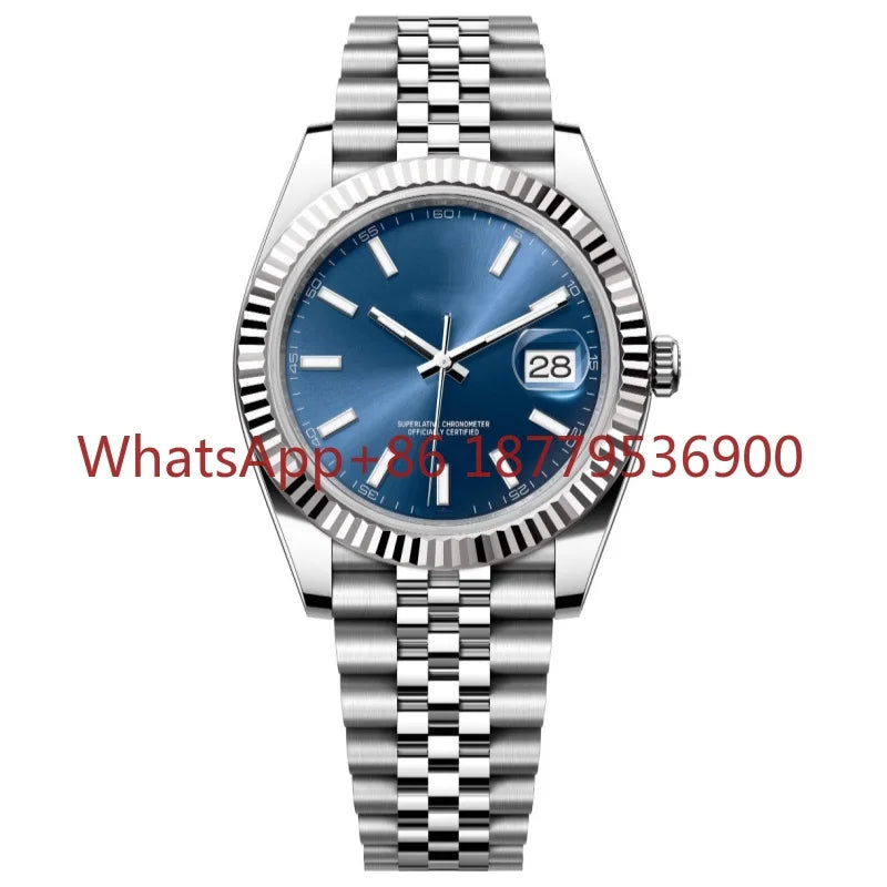 2026 Men's 904L Stainless Steel Automatic Mechanism Sapphire glass 41MM Watches Customized
