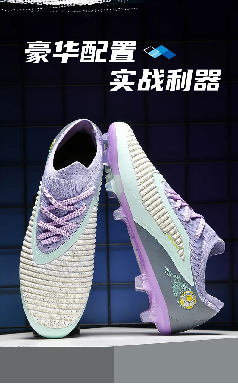 Men Football Boots Society Professional Original Resistant Casual Male Ultralight Outdoor Soccer Shoes Non Slip Football Shoes