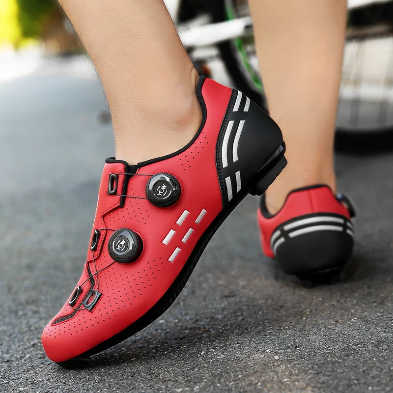 High-Quality Cycling Shoes Men's SPD Self-Locking Racing Bicycle Sports Shoes Women's MTB Mountain Non-Slip Cycling Shoes 36-47