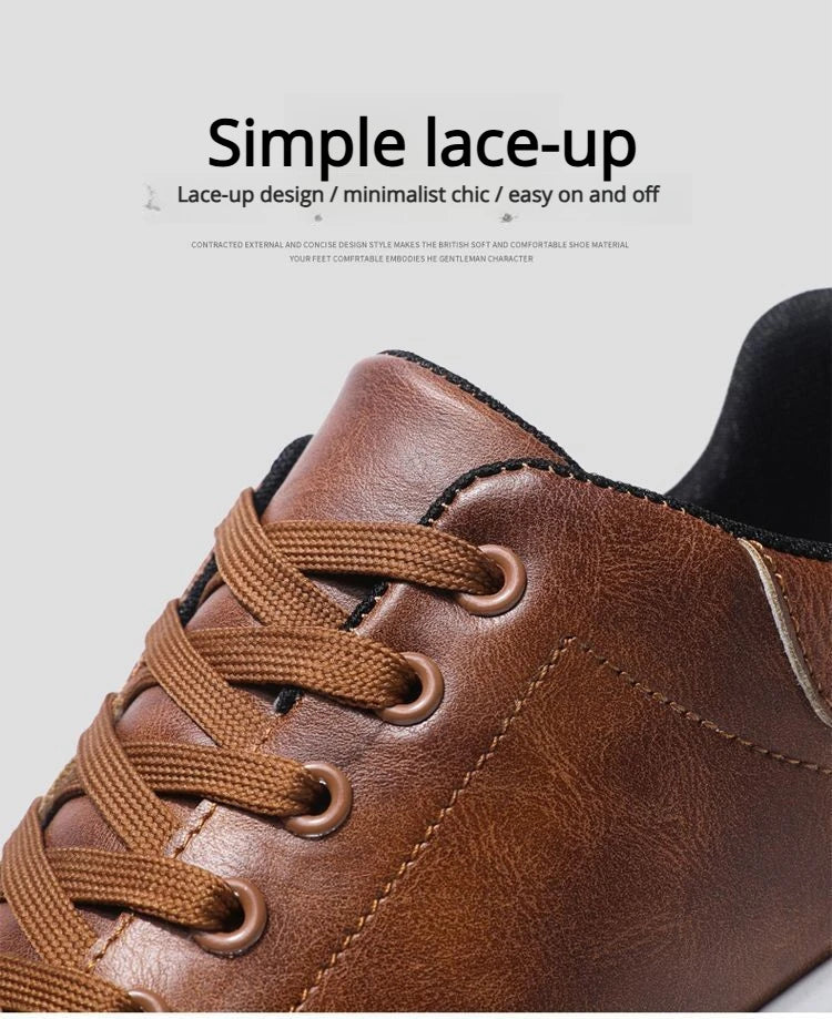 Sapatos de Homem 2026 Novo Estilo Quatro Estações, Versáteis e Modernos, Sola Macia, Brancos, Casuais e Respiráveis para o Verão