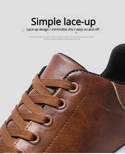 Sapatos de Homem 2026 Novo Estilo Quatro Estações, Versáteis e Modernos, Sola Macia, Brancos, Casuais e Respiráveis para o Verão
