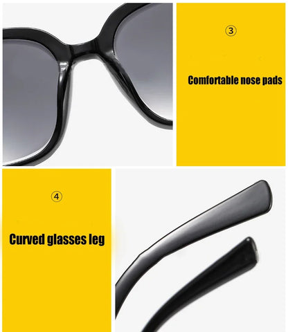 Men Women Fashion Polarized Sunglasses Blue Light Blocking Myopia Glasses Anti-radiation Near Sight Eyewear Diopters 0 To -6.0
