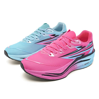 Sapatilhas desportivas unissexo modernas com atacadores para corrida, absorção de impacto, antiderrapantes, com efeito rebound, para treino, modelo 2026, sapatilhas de fitness outdoor