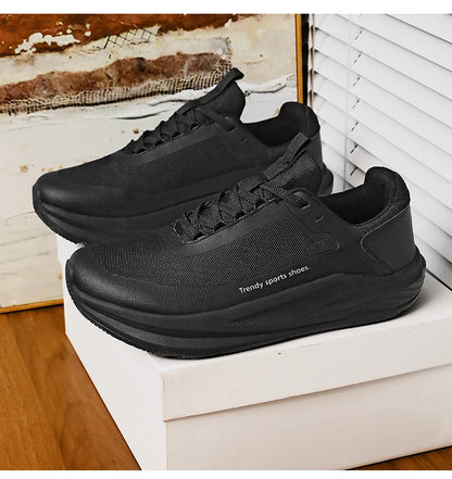 Men Running Shoes Marathon Speciality Sports Breathable Lightweight Women's Comfortable Nonskid Leisure Sneakers Plus Size 38-46