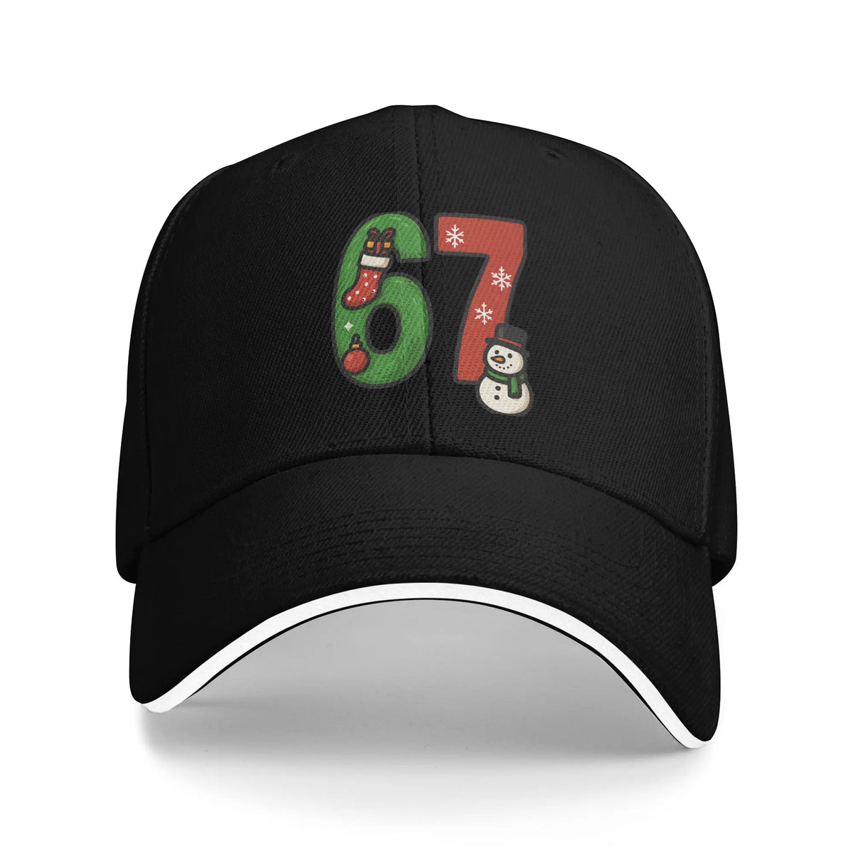 67 Six Seven 6-7 Casquette de baseball « Popular Steal » Brainrot Gaming Meme Sandwich Caps Hommes Femmes Respirante Dad Hat Plein air
