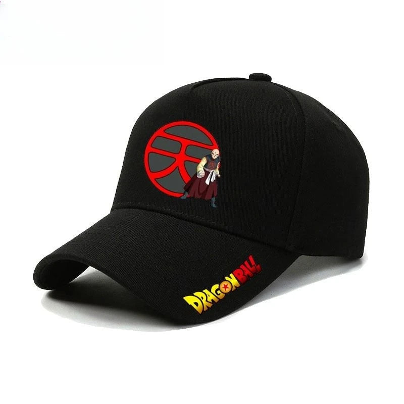 Casquette de baseball unisexe polyvalente et décontractée Dragon Ball Master Roshi Son Goku, imprimé créatif de haute qualité inspiré de l'anime et des dessins animés
