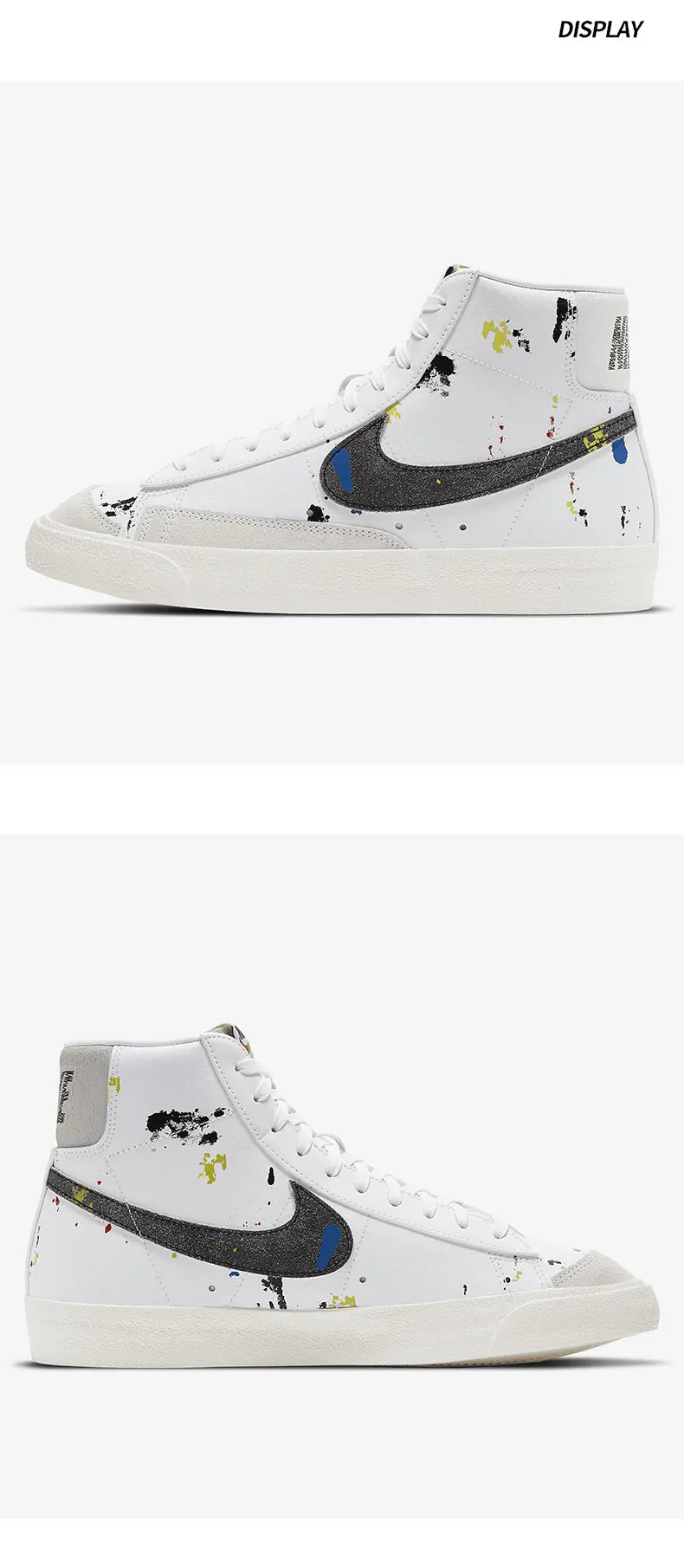 Nike genuine seasonal new men's and women's mid top new skateboard shoes, sports and casual shoes DC7331-100