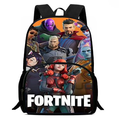 Hot Game Design Child Backpacks F-FortniteS Lunch Bag Pencil Case Pupil Large Capacity School Bags For Boy Girl Best Gift