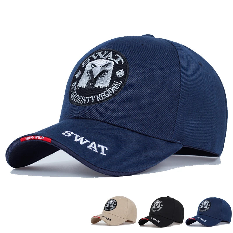 Army Cap Male Embroidered Eagle Black Baseball Caps Men Gorras Para Hombre Women Snapback Bone Masculino Tactical Cap