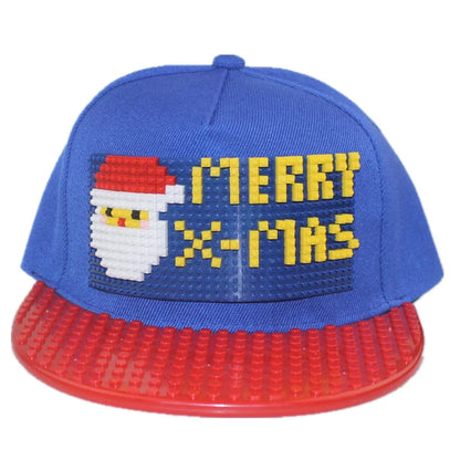 Crtani patchwork bejzbol kape, uradi-sam blokovi, snapback kape, hip hop kape za muškarce i žene, odvojivi pikseli, kape za tatu, dječje kape, kape za odrasle