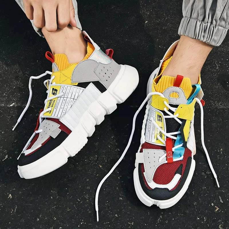 Designer Men Running Shoes Outdoor Sneakers Unisex Platform Causal Shoes Soft Couple Shoe Breathable Luxury Shoes Tenis Hombres