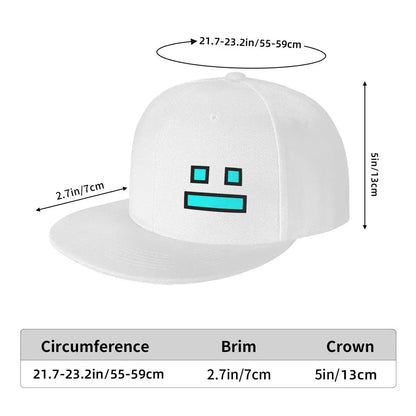 Videoigra Geometry Dash, bejzbol kape snapback, muške i ženske kape, podesive kape, hip hop bejzbol kapa, casquette