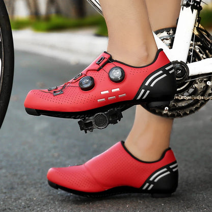 High-Quality Cycling Shoes Men's SPD Self-Locking Racing Bicycle Sports Shoes Women's MTB Mountain Non-Slip Cycling Shoes 36-47