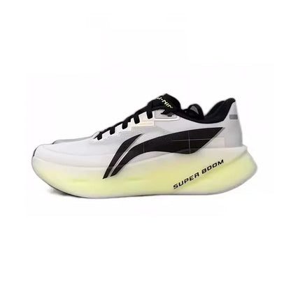 Li-Ning Men's CHAOYING PRO Cushion Running Shoes BOOM FIBER Breathable Lightweight Rebound LiNing Daily Sports Shoes ARBW003