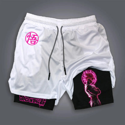 Dragon Ball Super Licensed Shorts 2025 - Japanese Anime Breathable Quick-Dry Beach Pants, Retro Y2K Hip Hop Style. Produit gaming premium Fraquane, équipement gamer.