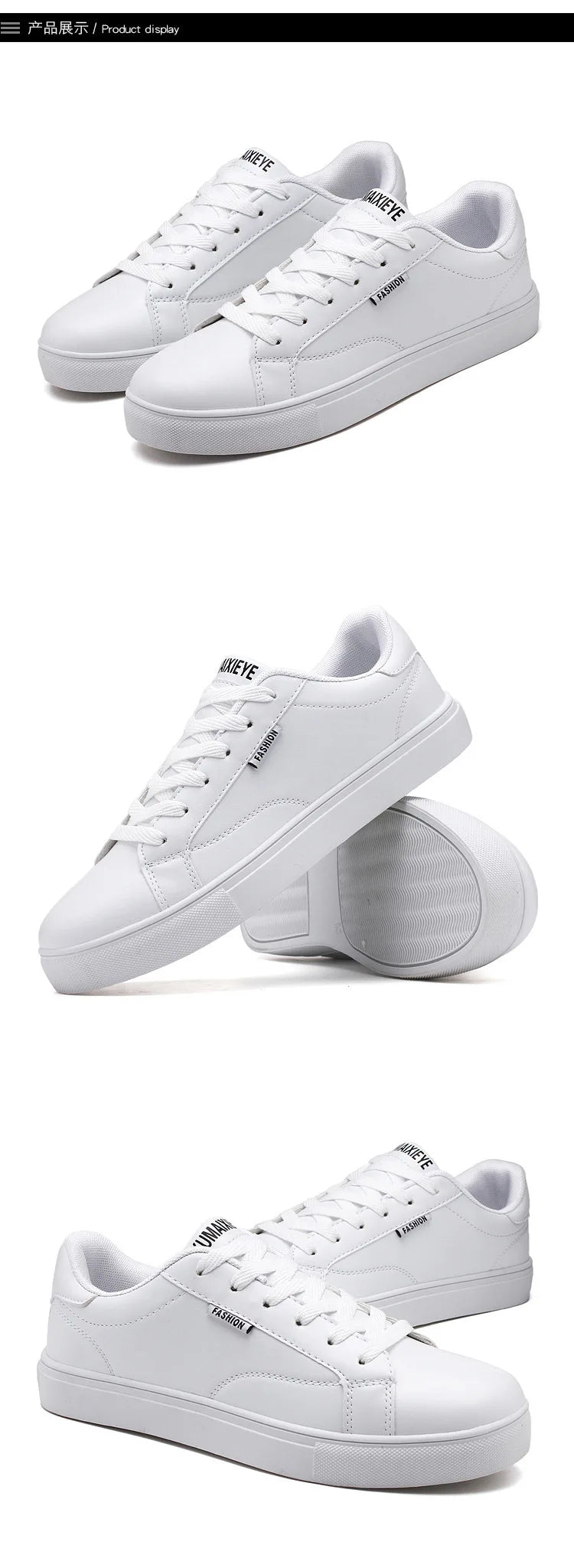 Scarpe da skateboard casual da uomo, scarpe bianche, scarpe da tempo libero per attività all'aperto, sneakers, scarpe da passeggio traspiranti, scarpe basse, Chaussure Homme 39-48