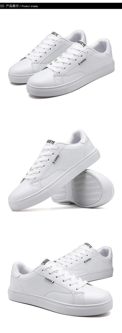 Scarpe da skateboard casual da uomo, scarpe bianche, scarpe da tempo libero per attività all'aperto, sneakers, scarpe da passeggio traspiranti, scarpe basse, Chaussure Homme 39-48