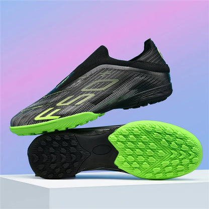New Men Soccer Shoes High-quality Cleats Football Boots Sneakers Hot-selling Indoor Futsal Non-Slip Match Grass High-top Outdoor
