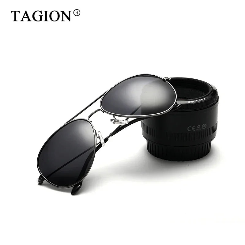 Sunmmer Polarized Sun Glasses Men Women Fashion Luxury Pilot Sunglasses Male UV400 Sunlight Proof Eyewear Female Versatile 3026