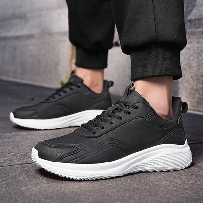 Autumn and Winter Men's Waterproof Sneakers Soft and Cushion Sport Shoes For Walking Plus Size 39-48 Casual Shoes For Men